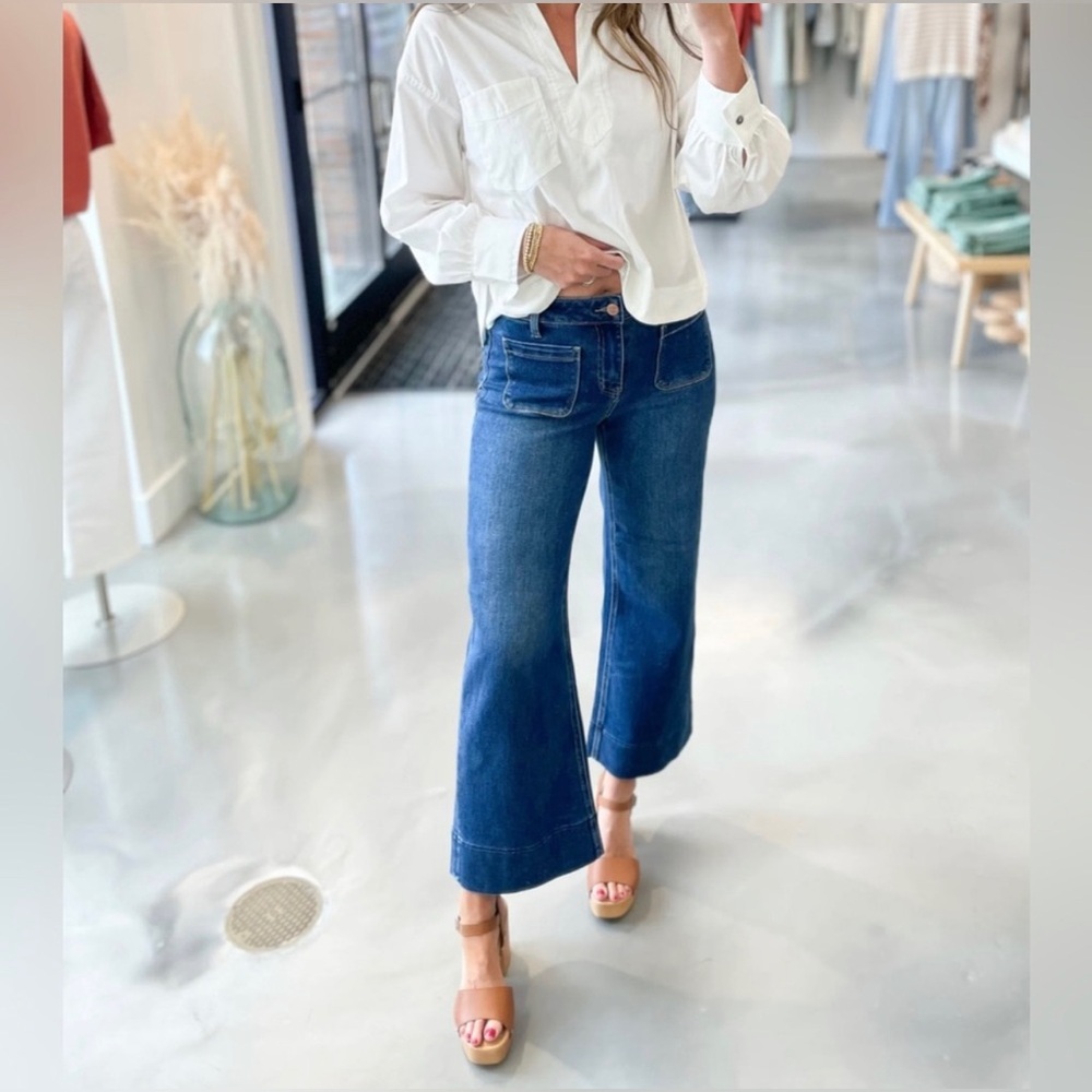 Super cute pair of Risen jeans!  Size 13, but fit like 14/15 - Picture 12 of 14
